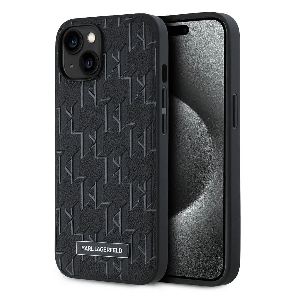 iPhone 14 MagSafe Uyumlu Kılıf - Karl Lagerfeld KL Hot Stamp