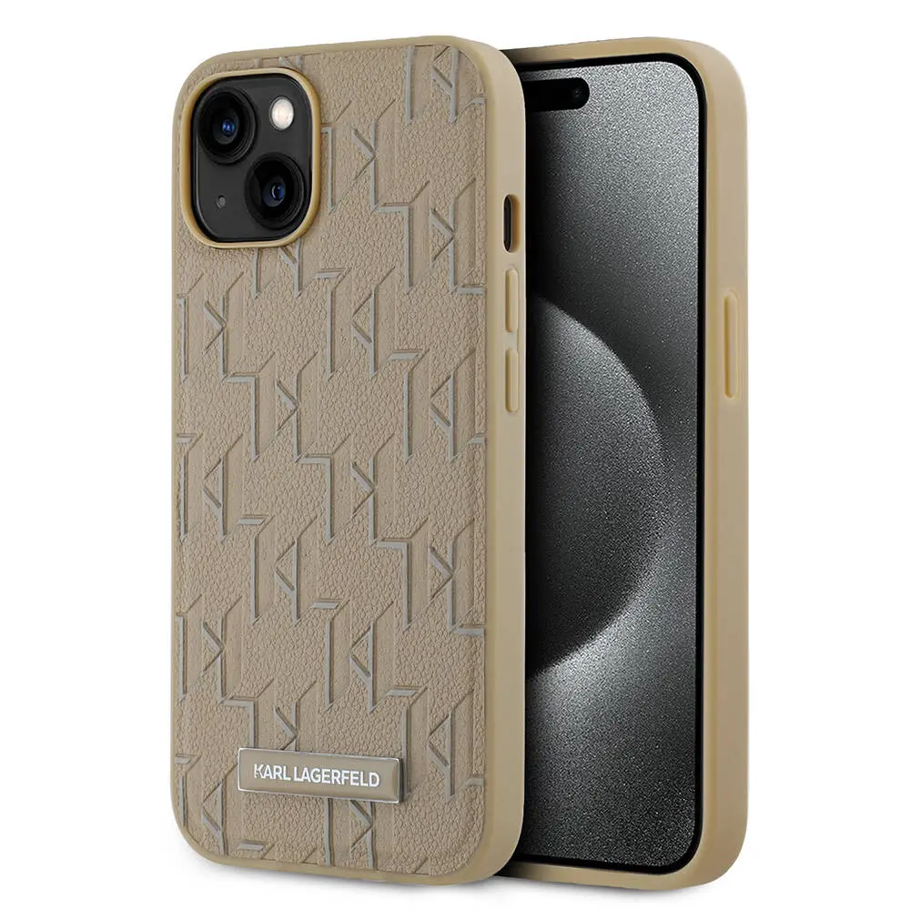 iPhone 14 MagSafe Uyumlu Kılıf - Karl Lagerfeld KL Hot Stamp