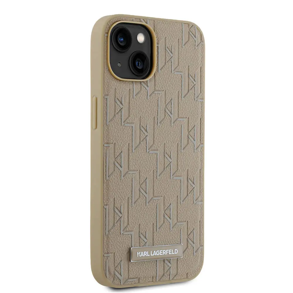 iPhone 14 MagSafe Uyumlu Kılıf - Karl Lagerfeld KL Hot Stamp