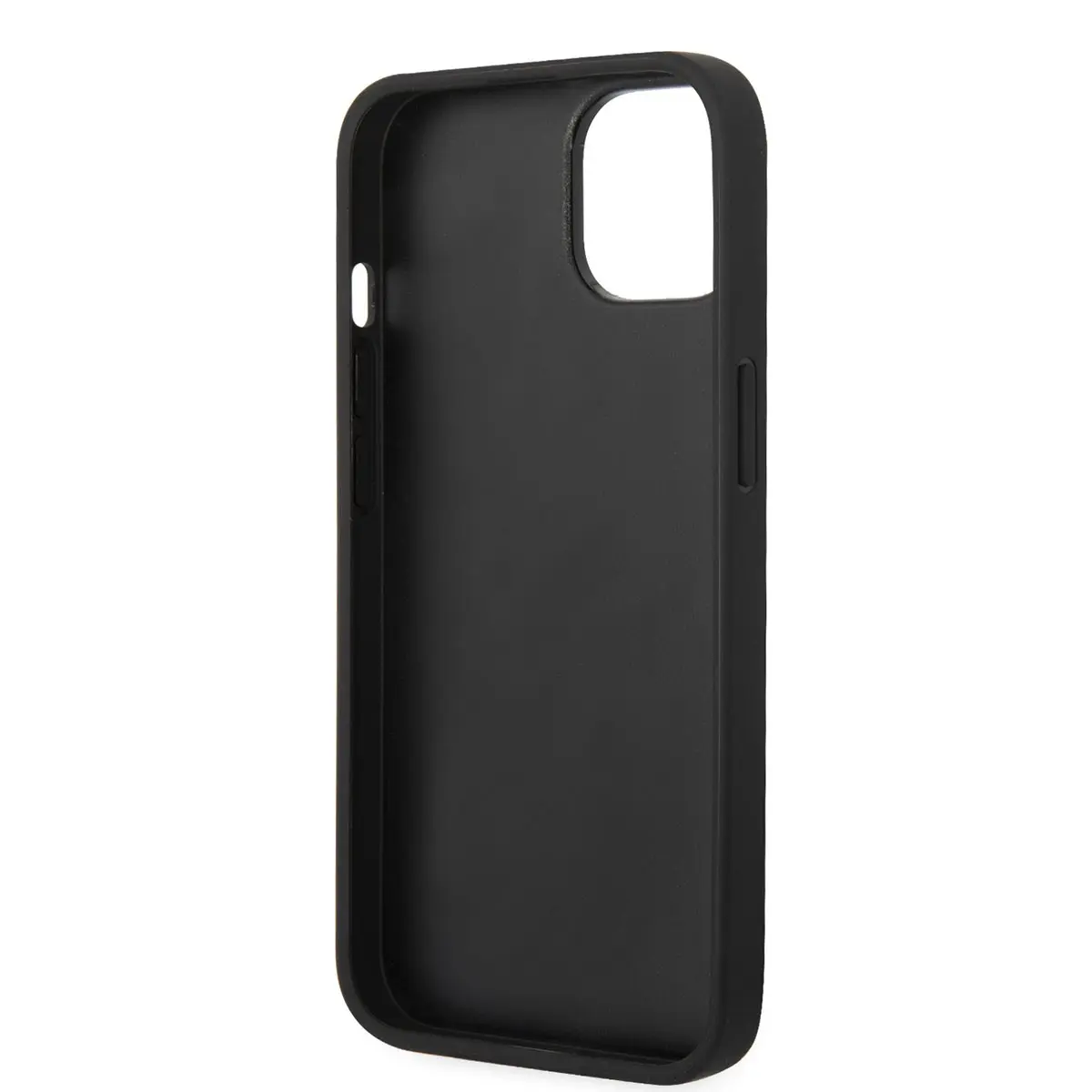 iPhone 14 Suni Deri Logolu Kılıf - Karl Lagerfeld