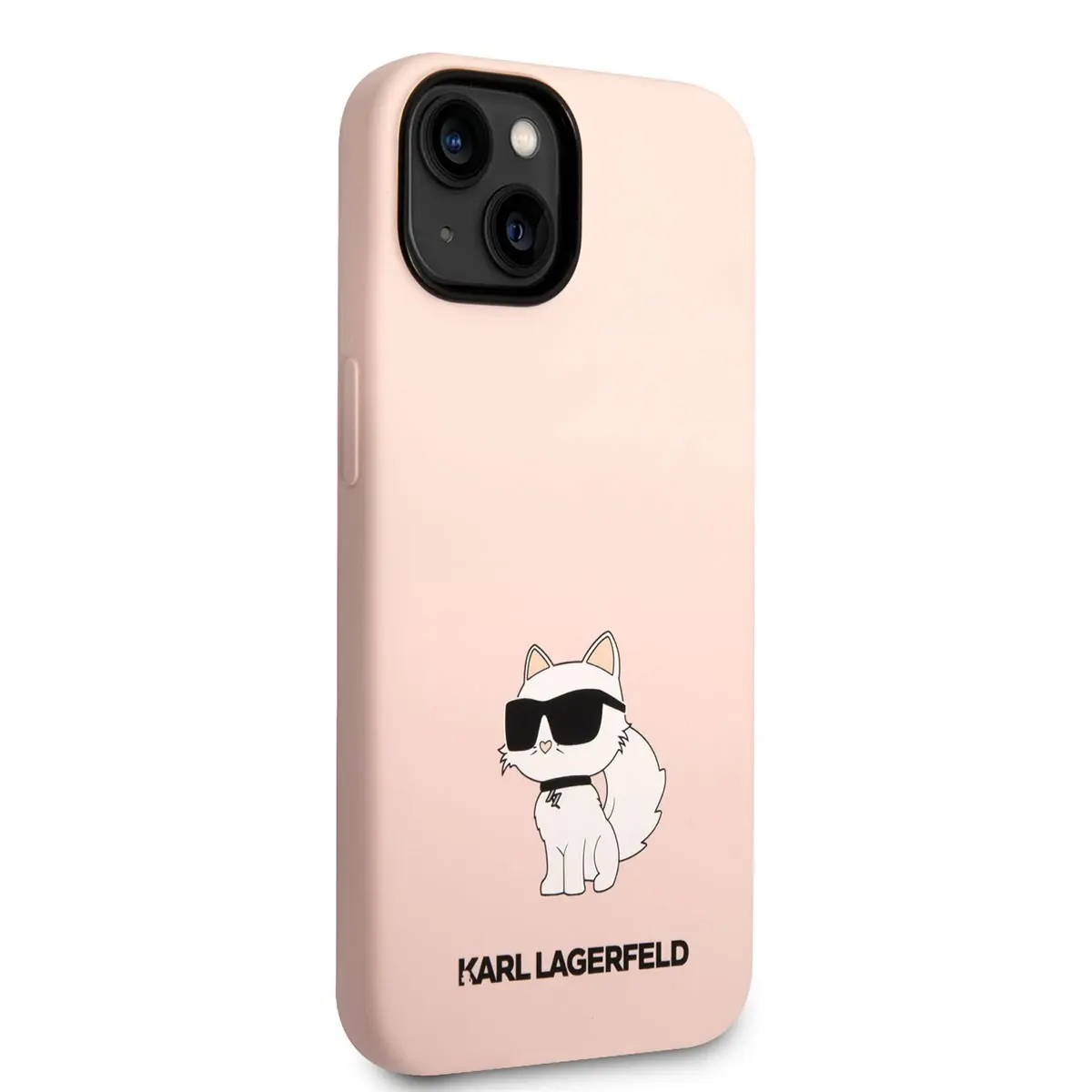 iPhone 14 Silikon Kılıf, Choupette Dizayn - Karl Lagerfeld