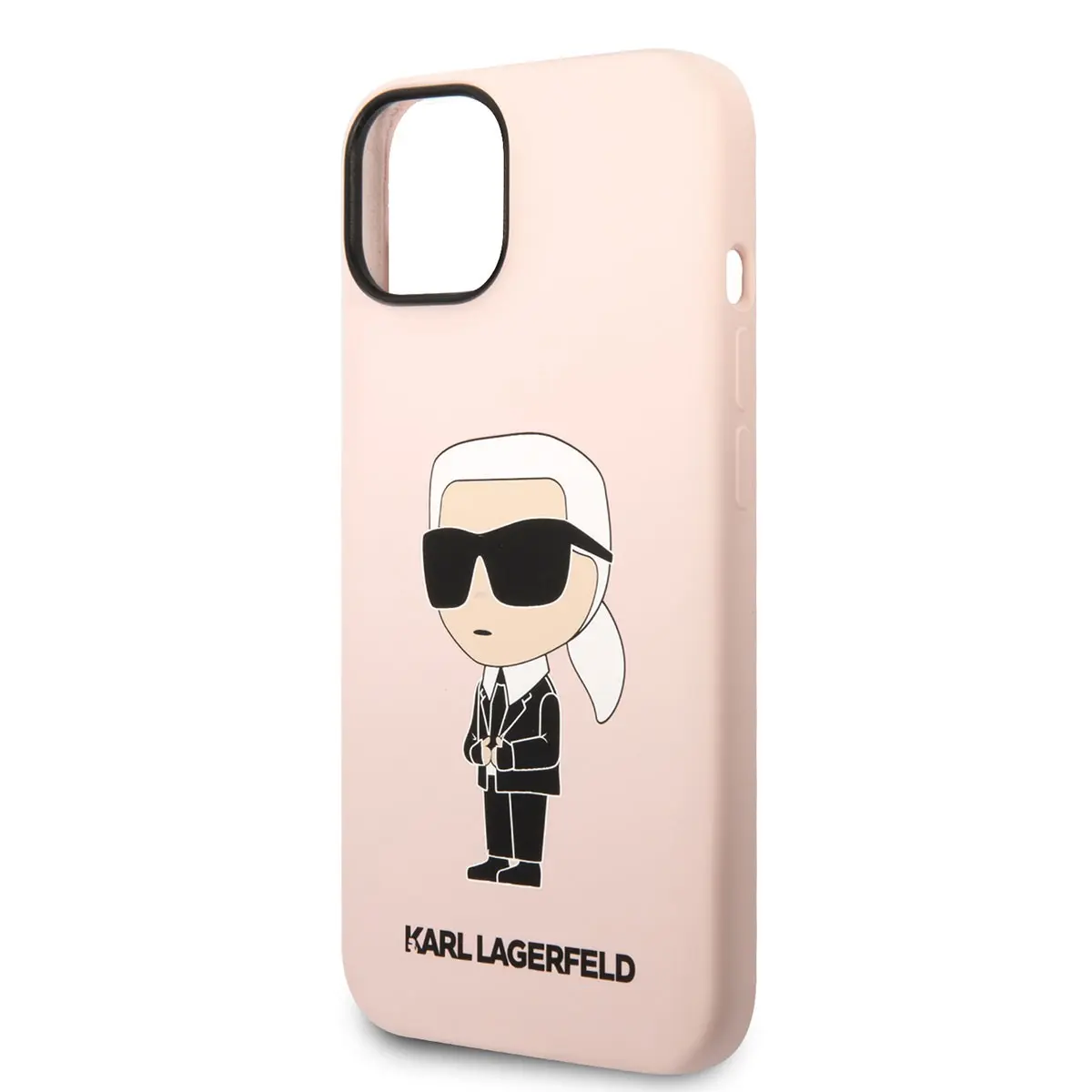 iPhone 14 Silikon Kılıf, Kabartmalı Karl Dizayn - Karl Lagerfeld