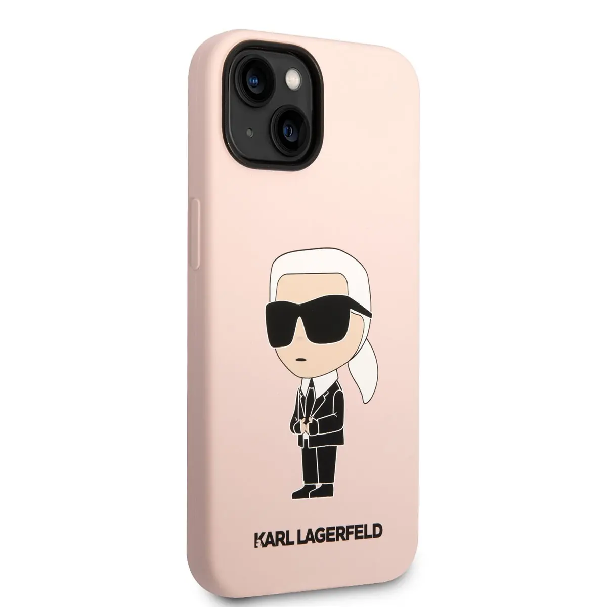 iPhone 14 Silikon Kılıf, Kabartmalı Karl Dizayn - Karl Lagerfeld