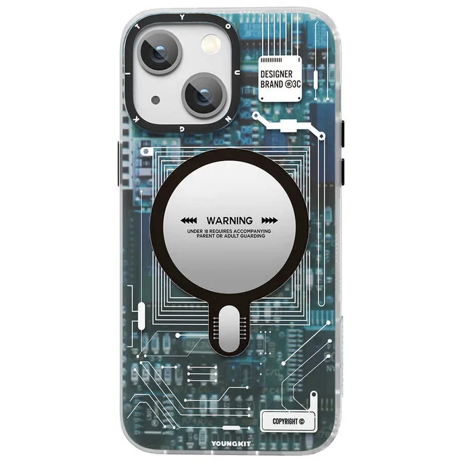 iPhone 14 MagSafe Uyumlu Kılıf - YoungKit Technology Serisi