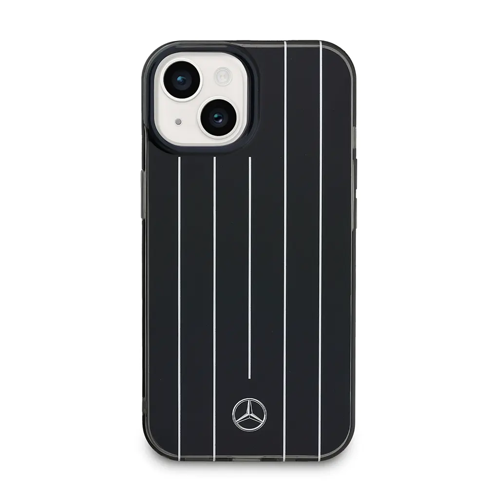 iPhone 14 Sert PC Paralel Çizgi Desenli Kılıf - Mercedes Benz New Urban 3