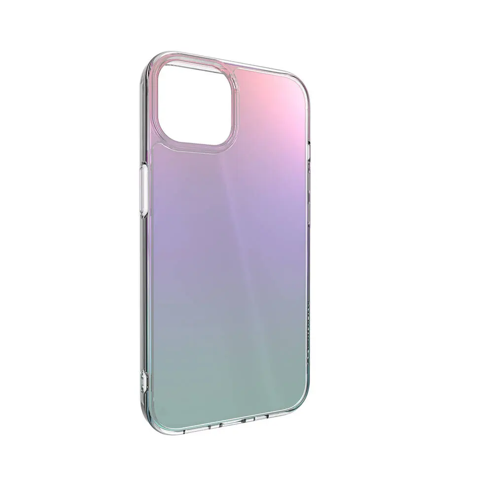 iPhone 14 Şeffaf Renk Geçişli Kılıf - Switcheasy Crush Plus