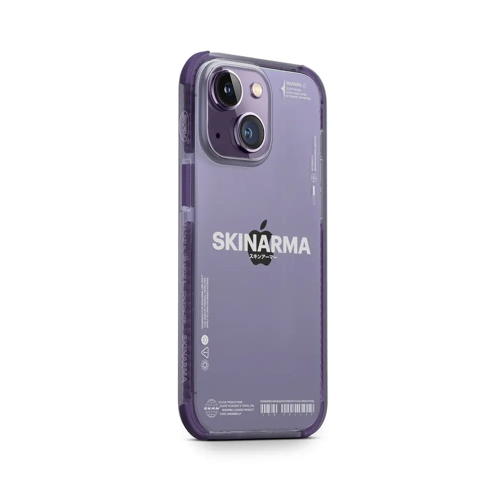 iPhone 14 Şeffaf Airbag Tasarımlı Kılıf - Skinarma Iro