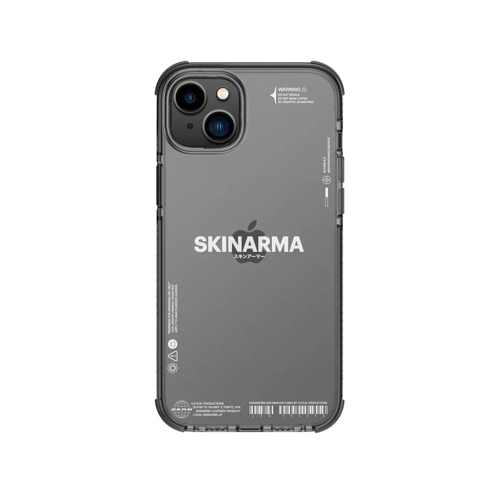 iPhone 14 Şeffaf Airbag Tasarımlı Kılıf - Skinarma Iro
