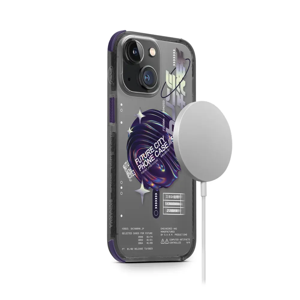 iPhone 14 MagSafe Uyumlu Şeffaf Kılıf - Skinarma Shorai