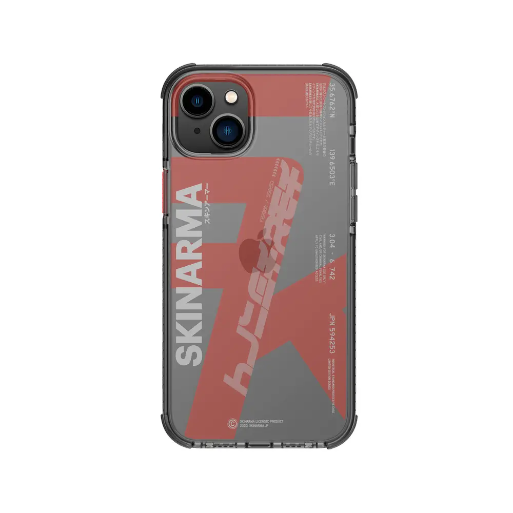 iPhone 14 Şeffaf Airbag Tasarımlı Kılıf - Skinarma Raku