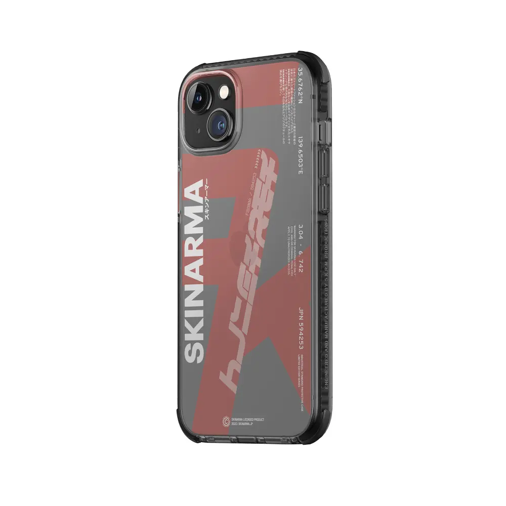 iPhone 14 Şeffaf Airbag Tasarımlı Kılıf - Skinarma Raku