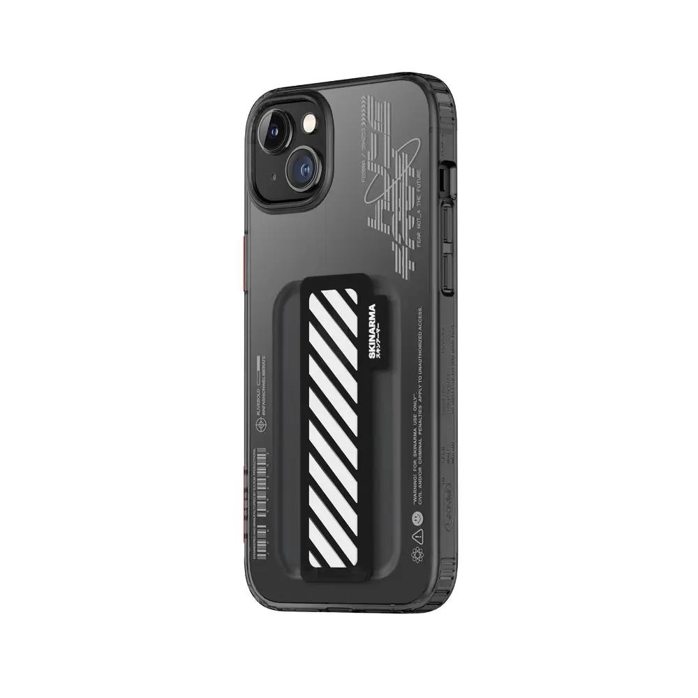 iPhone 14 Şeffaf Desenli Kılıf - Skinarma Kaze