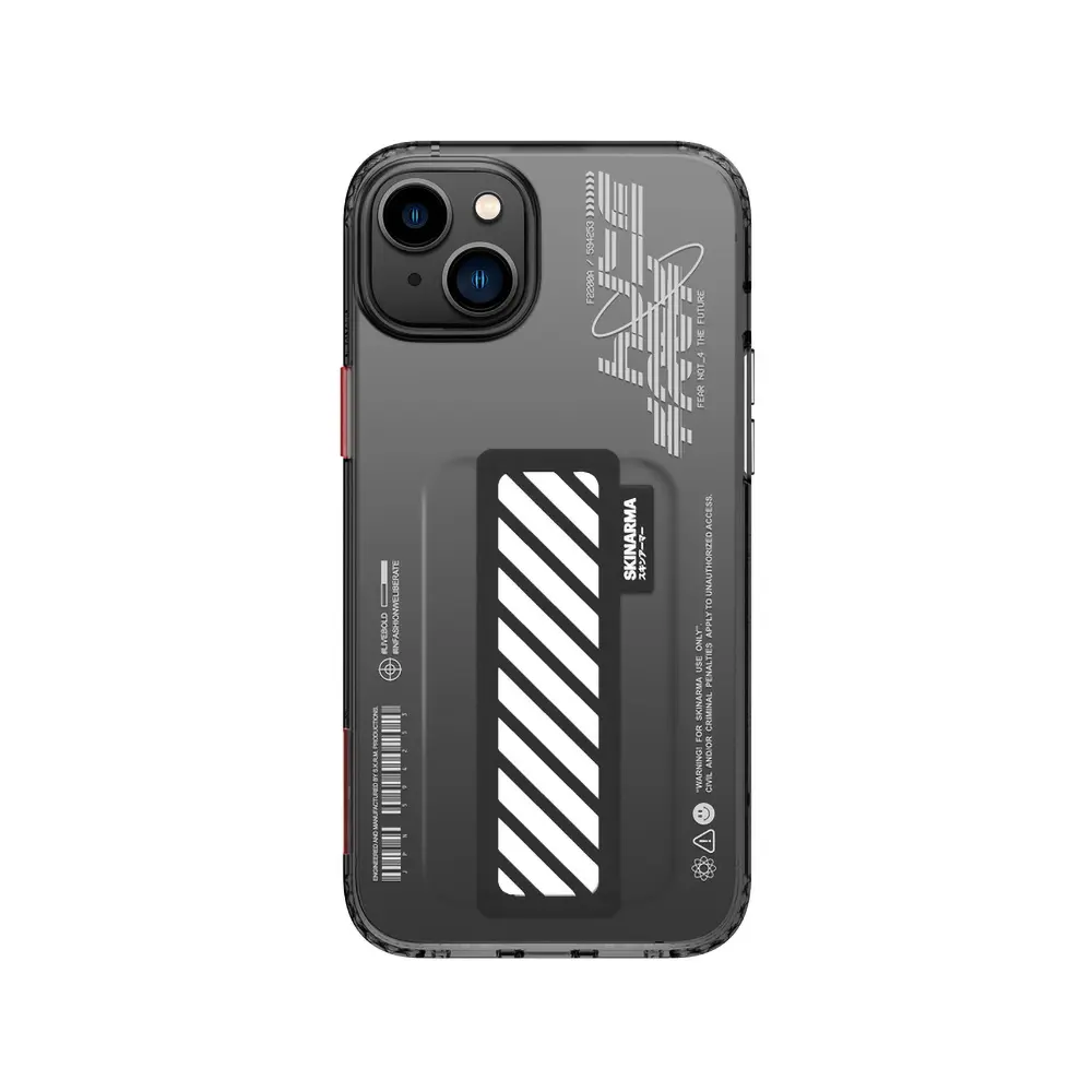 iPhone 14 Şeffaf Desenli Kılıf - Skinarma Kaze