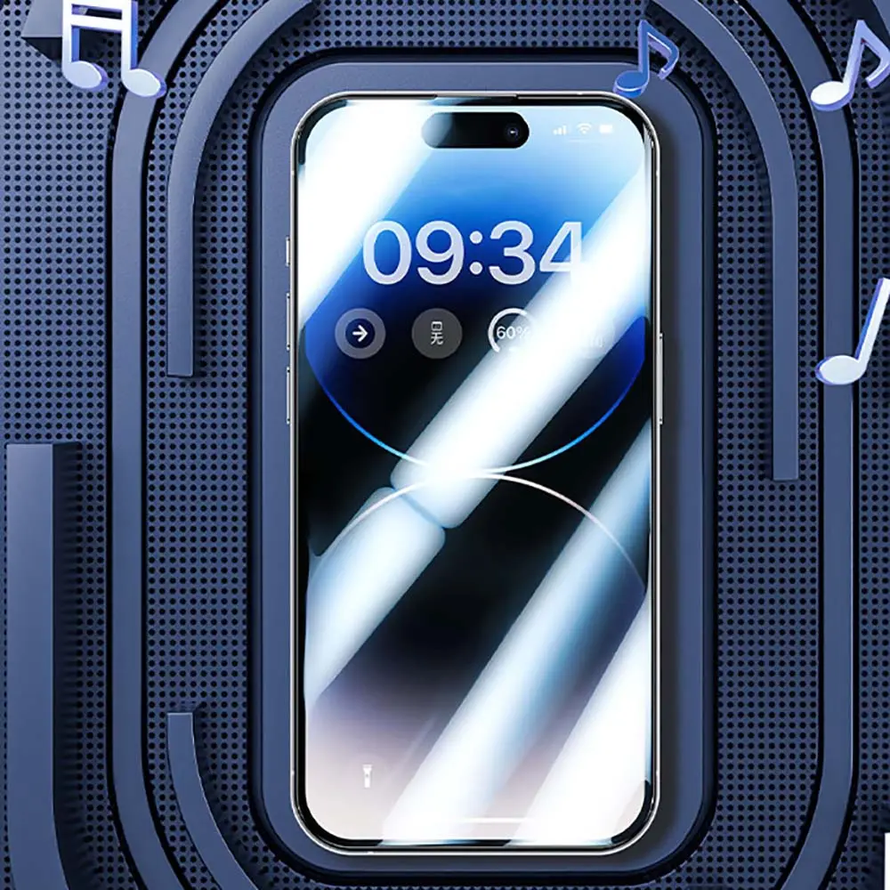 iPhone 14 Plus Mat Cam Ekran Koruyucu, Toz Önleyici - Benks Gaming