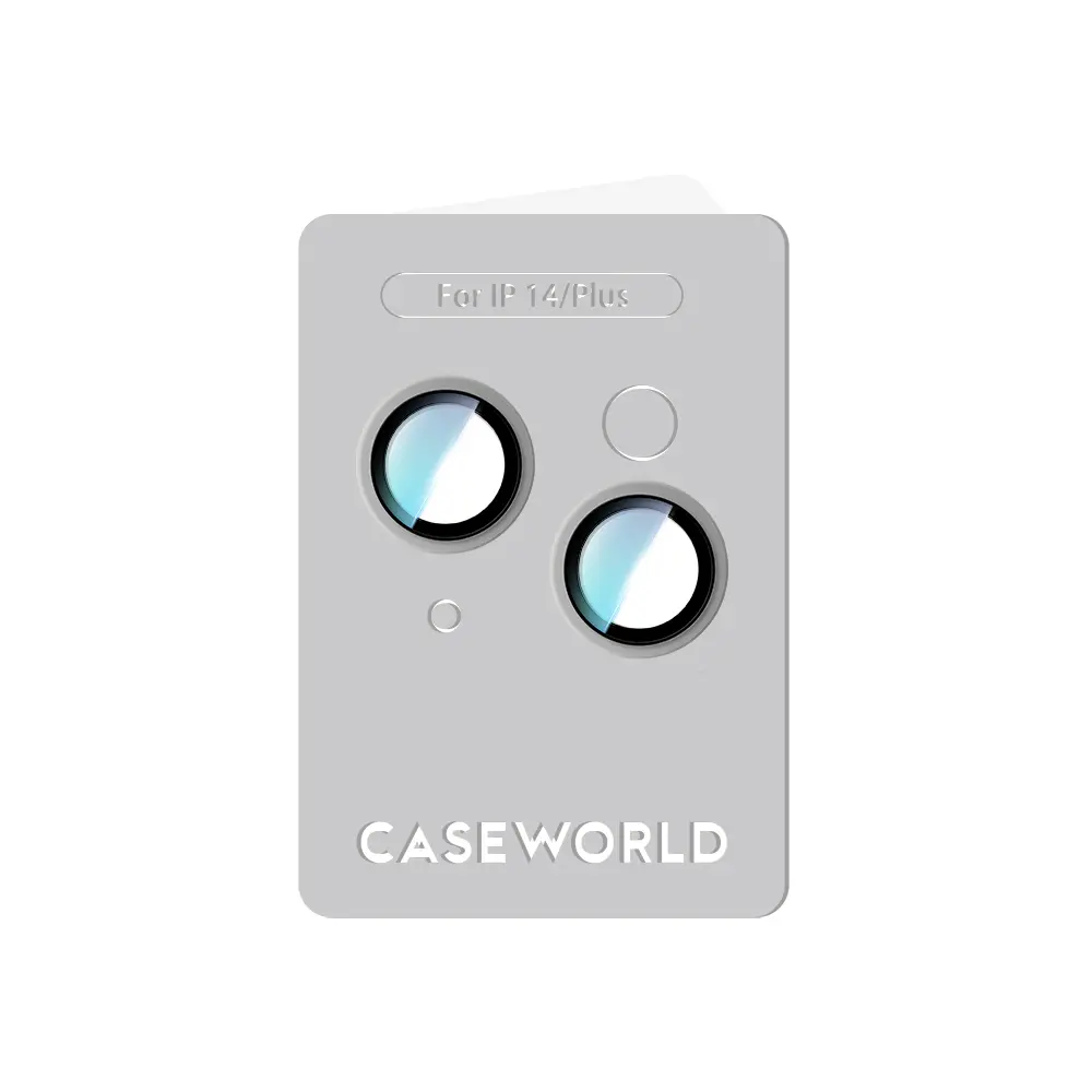 Apple iPhone 14 Plus CaseWorld Alloy Serisi Oleofobik Anti Reflective Kamera Lens Koruyucu