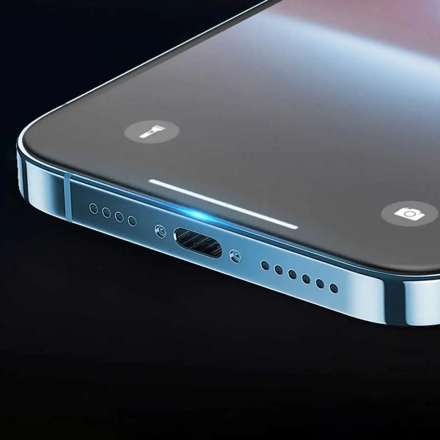 iPhone 14 Plus Seramik Ekran Koruyucu, 3D Kavisli - Davin
