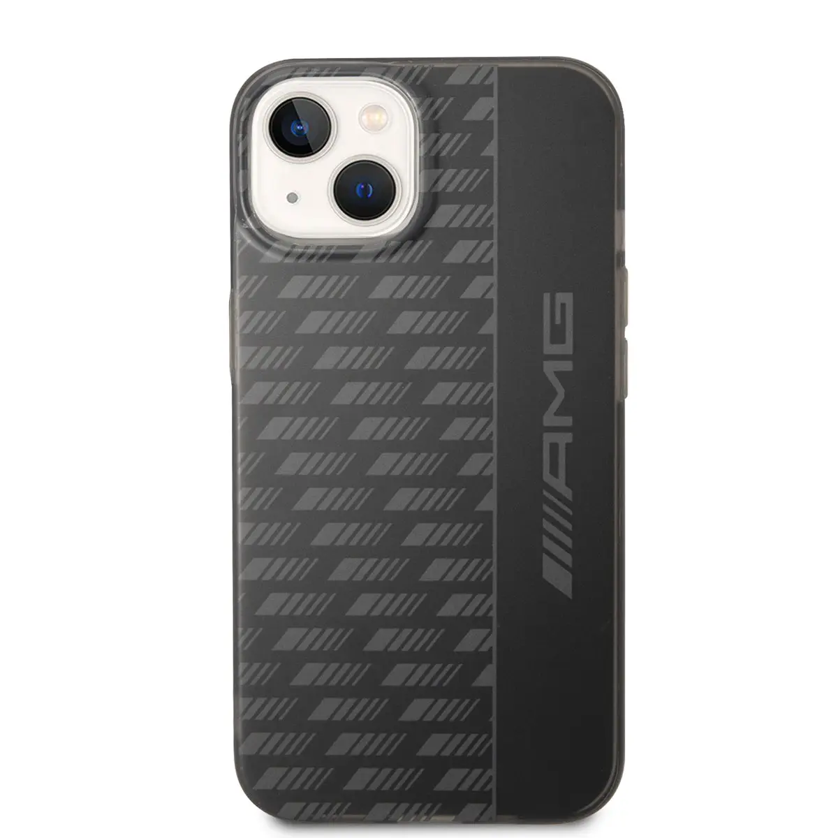 iPhone 14 Plus Buzlu PC Karbon Desenli Kılıf - AMG Frosted