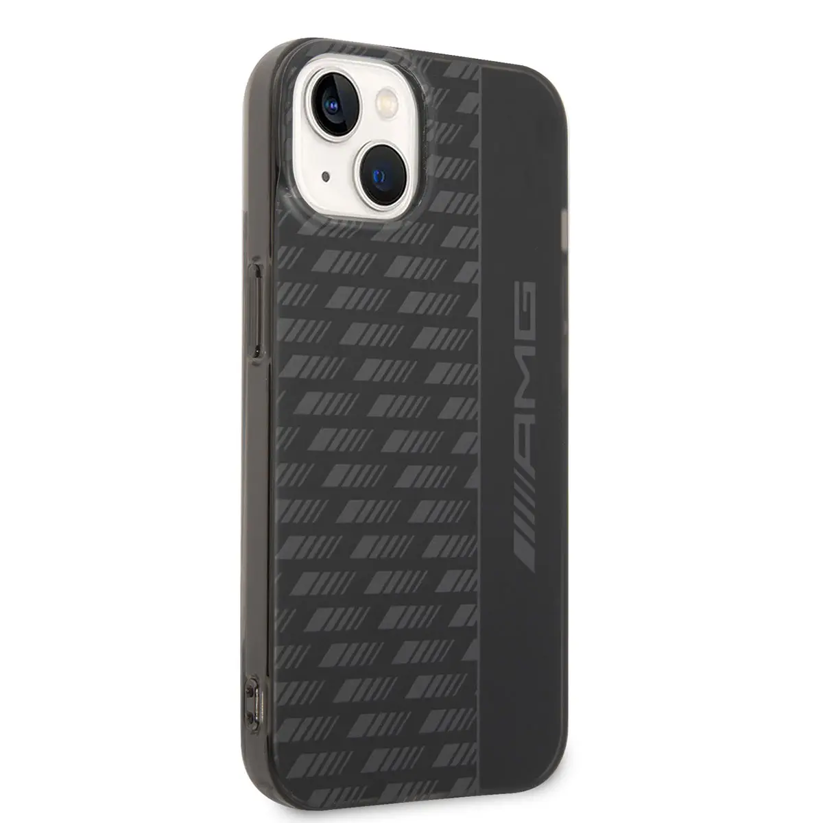iPhone 14 Plus Buzlu PC Karbon Desenli Kılıf - AMG Frosted