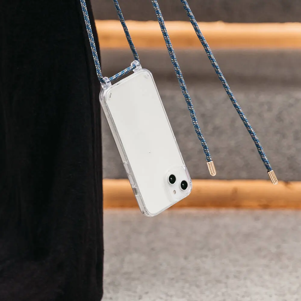 iPhone 14 Plus Şeffaf Boyun Askılı Kılıf - Switcheasy Play