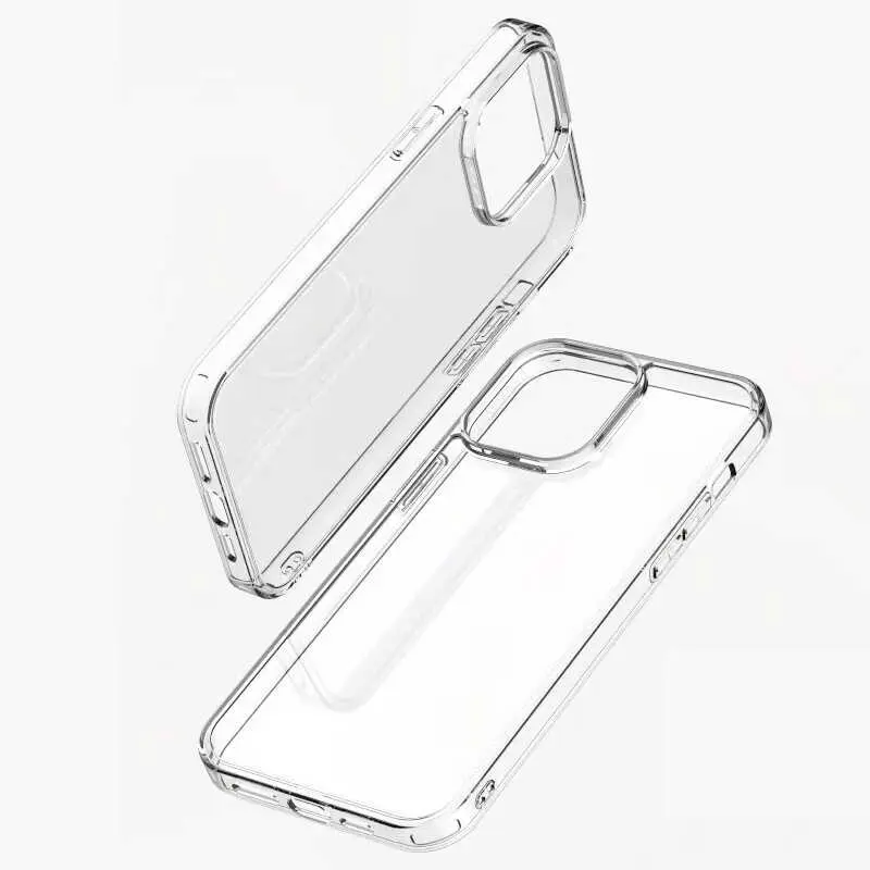 iPhone 14 Plus Şeffaf Airbag Tasarımlı Kılıf - Wiwu Concise Serisi