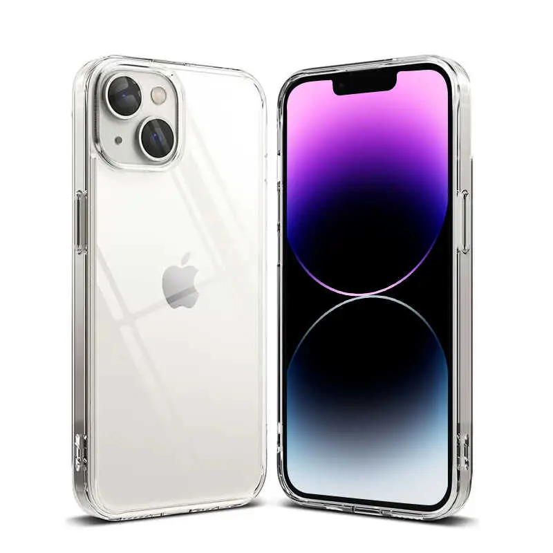 iPhone 14 Plus Şeffaf Airbag Tasarımlı Kılıf - Wiwu Concise Serisi