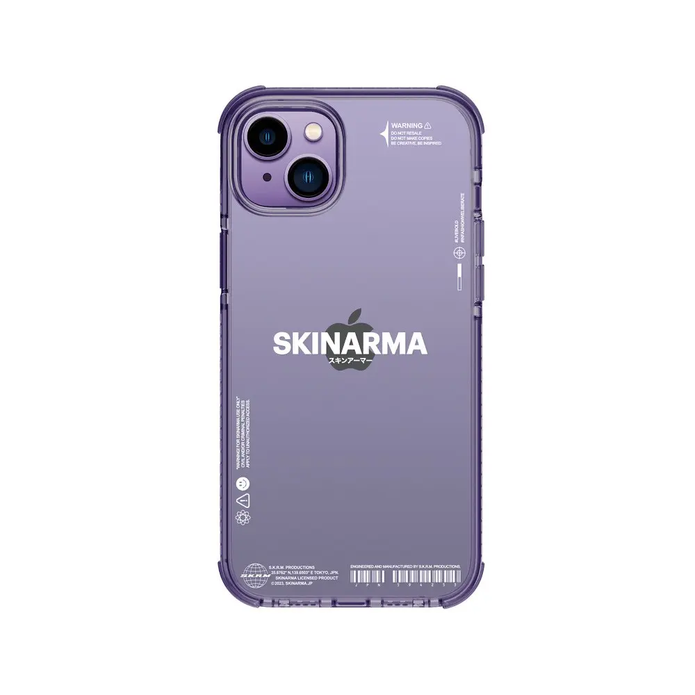 iPhone 14 Plus Şeffaf Airbag Tasarımlı Kılıf - Skinarma Iro