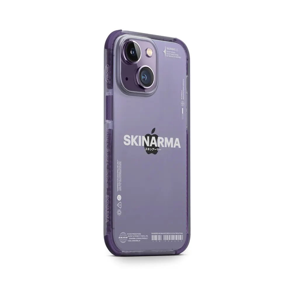 iPhone 14 Plus Şeffaf Airbag Tasarımlı Kılıf - Skinarma Iro