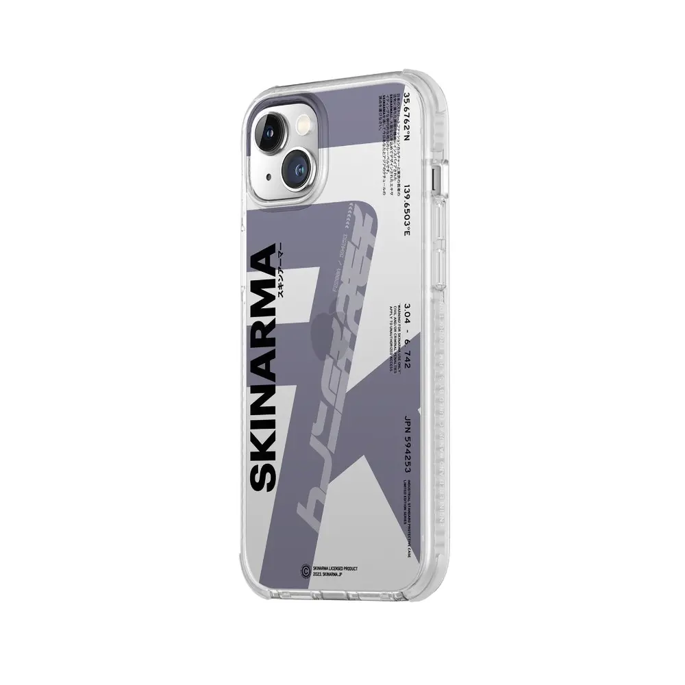 iPhone 14 Plus Şeffaf Airbag Tasarımlı Kılıf - Skinarma Raku