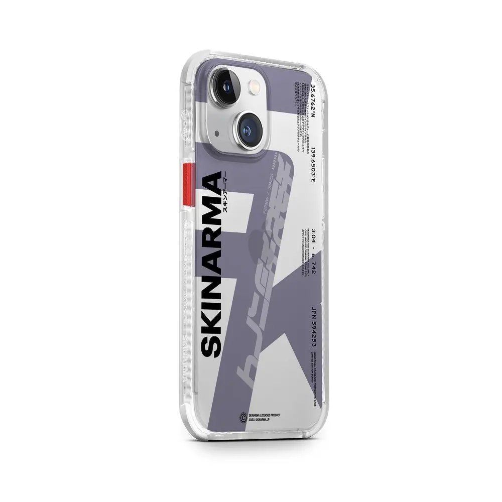 iPhone 14 Plus Şeffaf Airbag Tasarımlı Kılıf - Skinarma Raku