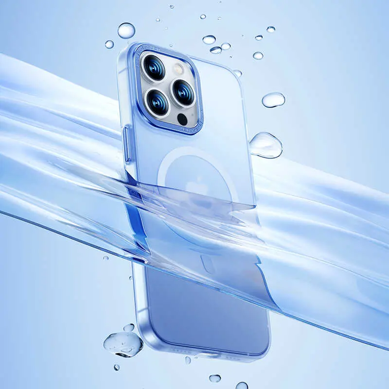 iPhone 14 Plus MagSafe Uyumlu Mat Kılıf - Benks Magnetik Haze