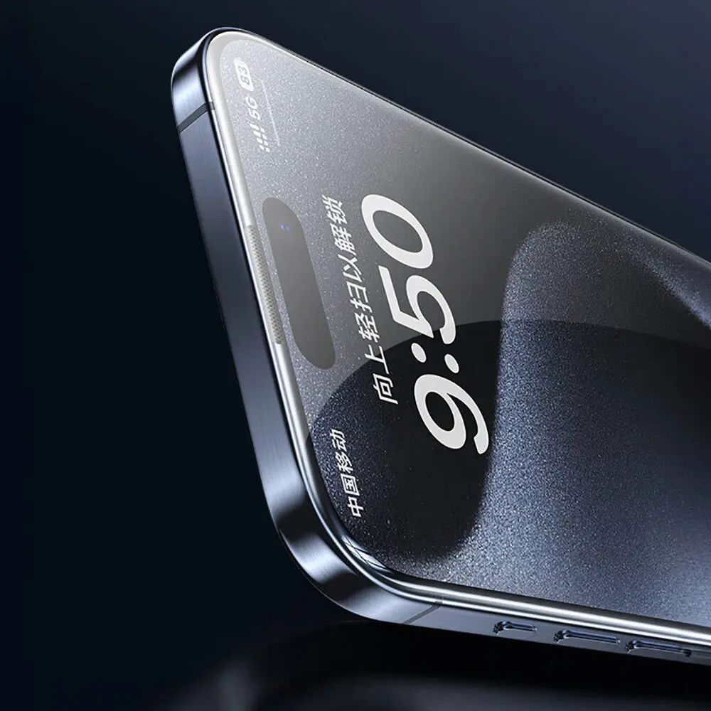 iPhone 14 Plus Temperli Cam Ekran Koruyucu, Kolay Uygulama Aparatlı - Wiwu SQ-008