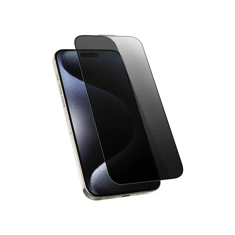 iPhone 14 Plus Gizlilik Filtreli Temperli Cam Ekran Koruyucu - Wiwu Wi-SQ009