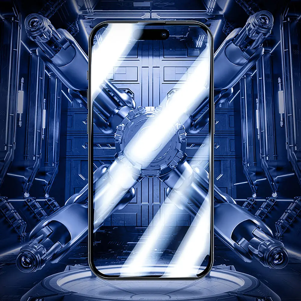 iPhone 14 Pro Temperli Cam Ekran Koruyucu - Benks Glass Warrior