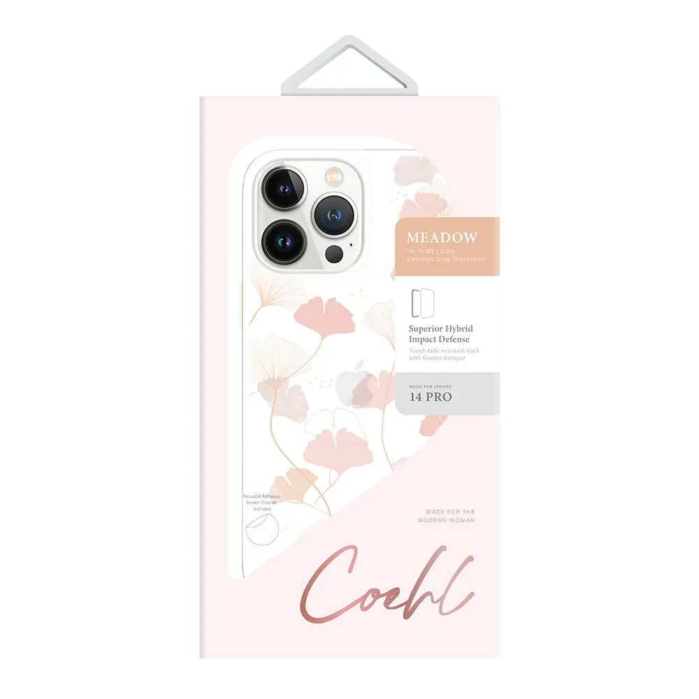 iPhone 14 Pro Çayır Çiçeği Desenli Kılıf - Coehl Meadow