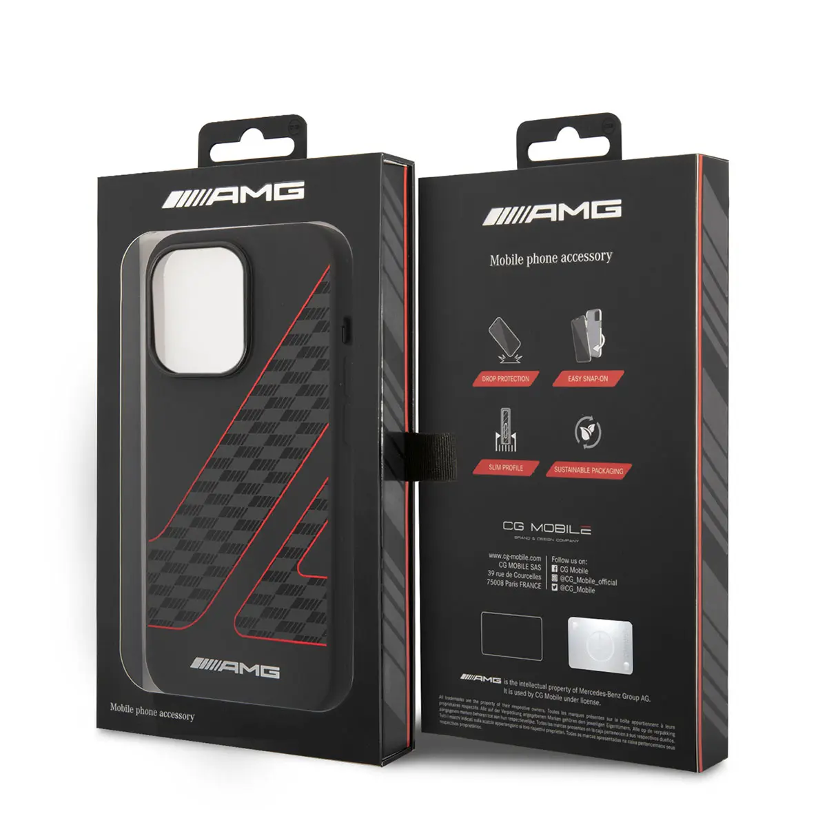 iPhone 14 Pro Liquid Silikon Damalı Bayrak Desenli Kılıf - AMG