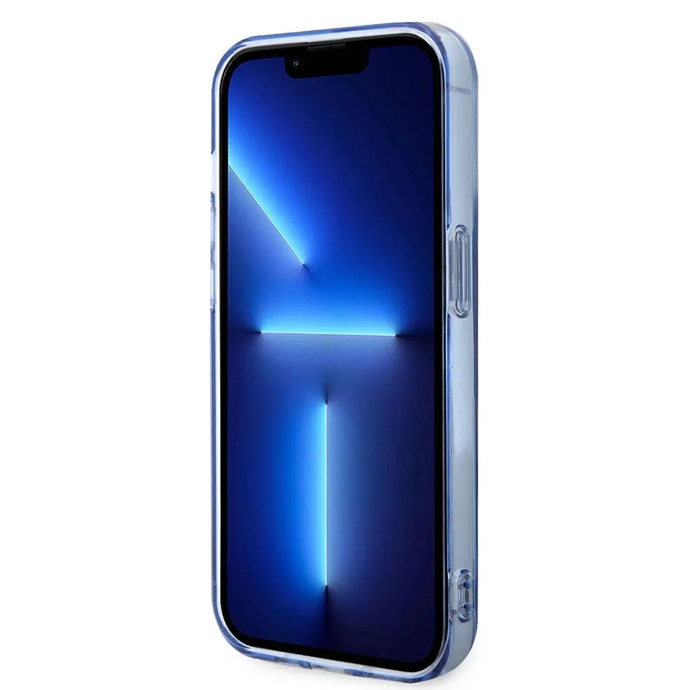 iPhone 14 Pro MagSafe Uyumlu Şeffaf Kılıf - BMW M Tricolor