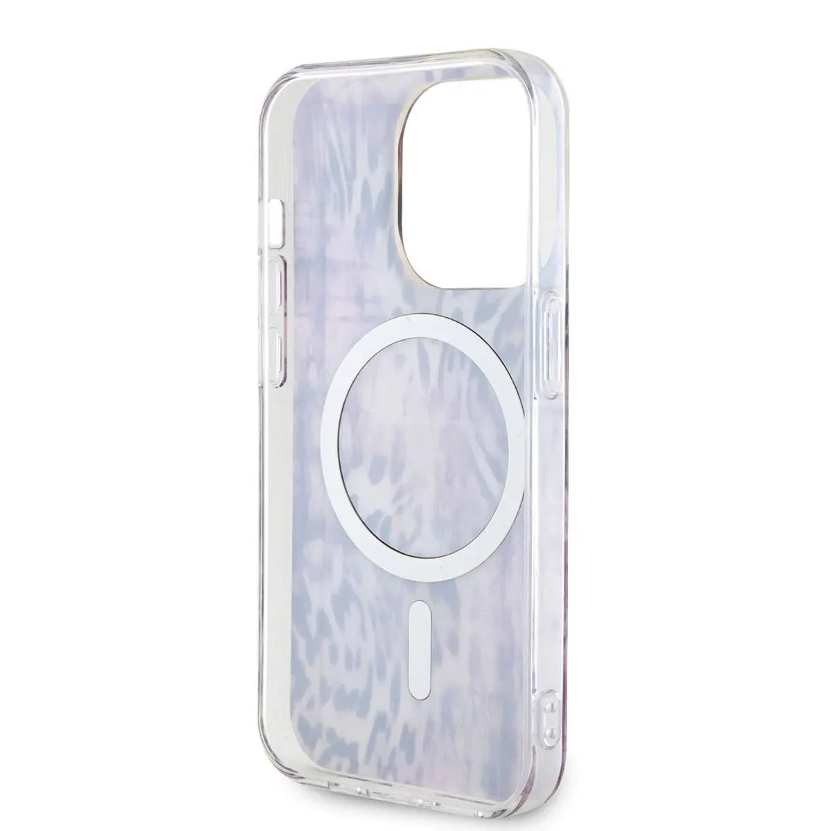 iPhone 14 Pro MagSafe Uyumlu Leopar Desenli Kılıf - Guess