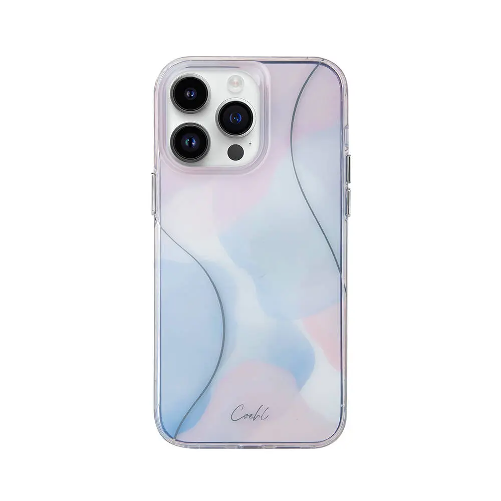 iPhone 14 Pro Dalgalı Çizgi Desenli Kılıf - Coehl Palette
