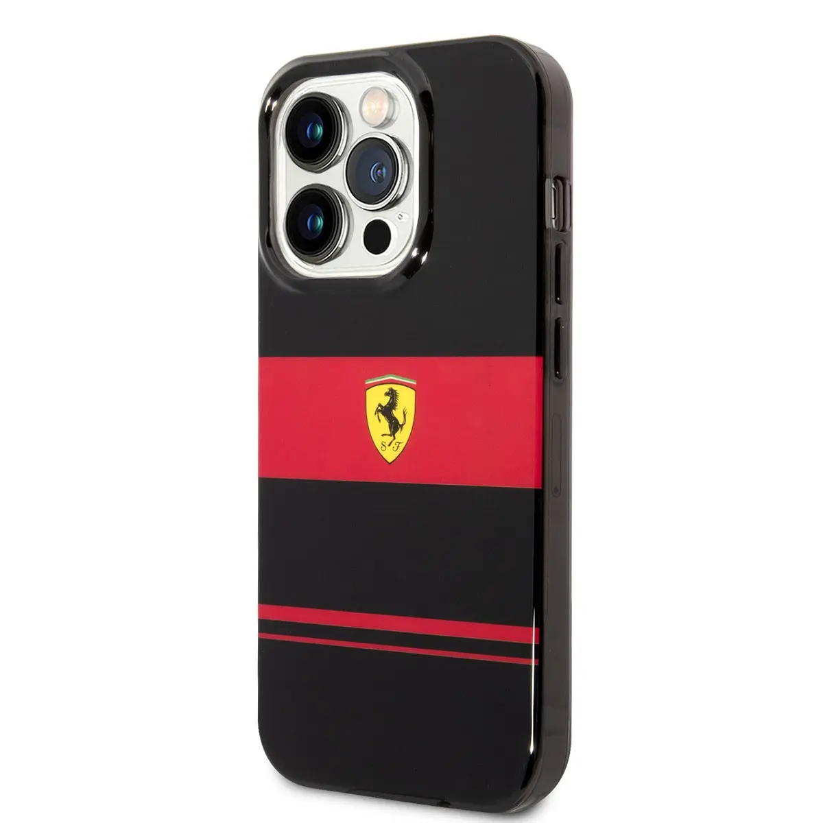 iPhone 14 Pro MagSafe Uyumlu Kılıf - Ferrari Lisanslı Siyah