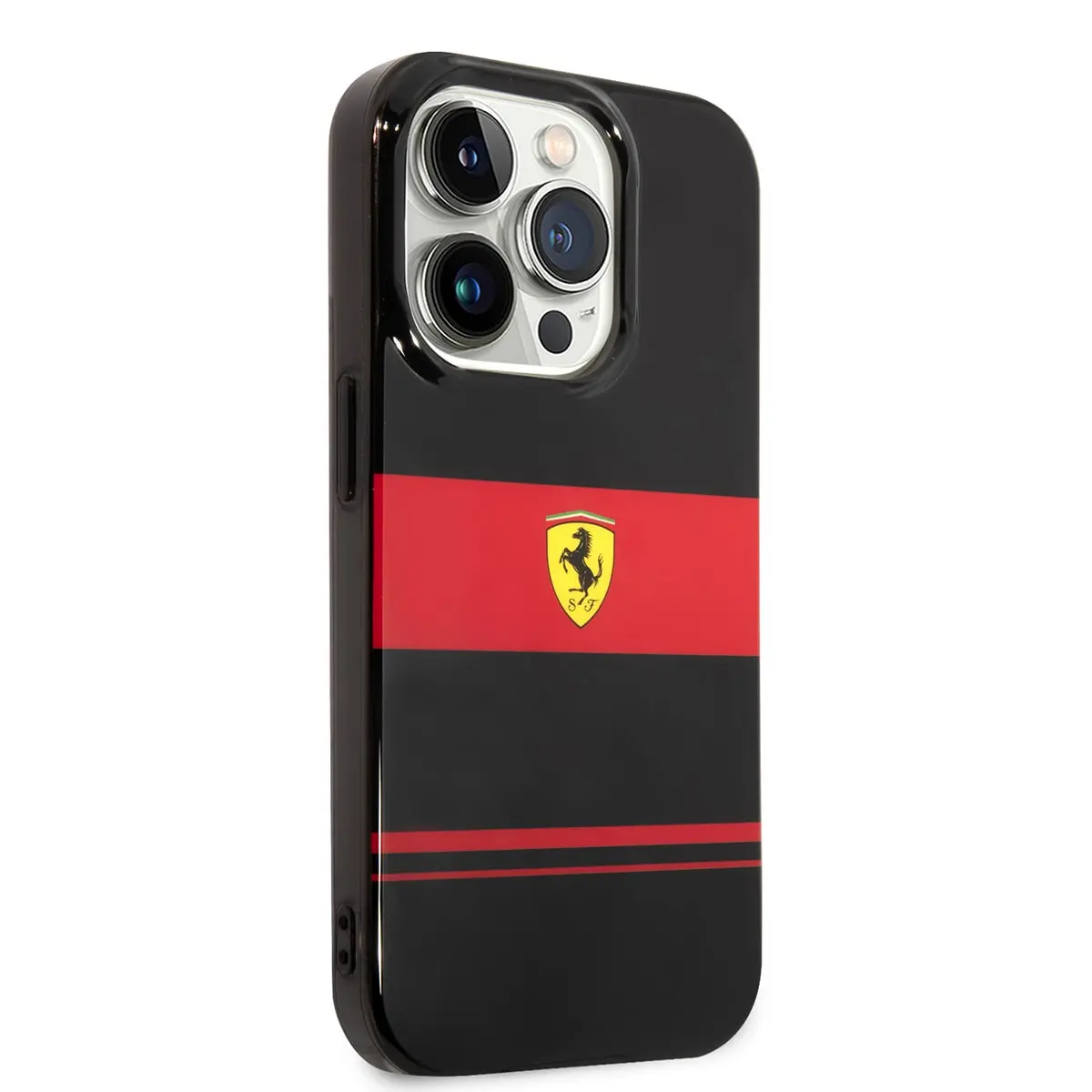 iPhone 14 Pro MagSafe Uyumlu Kılıf - Ferrari Lisanslı Siyah