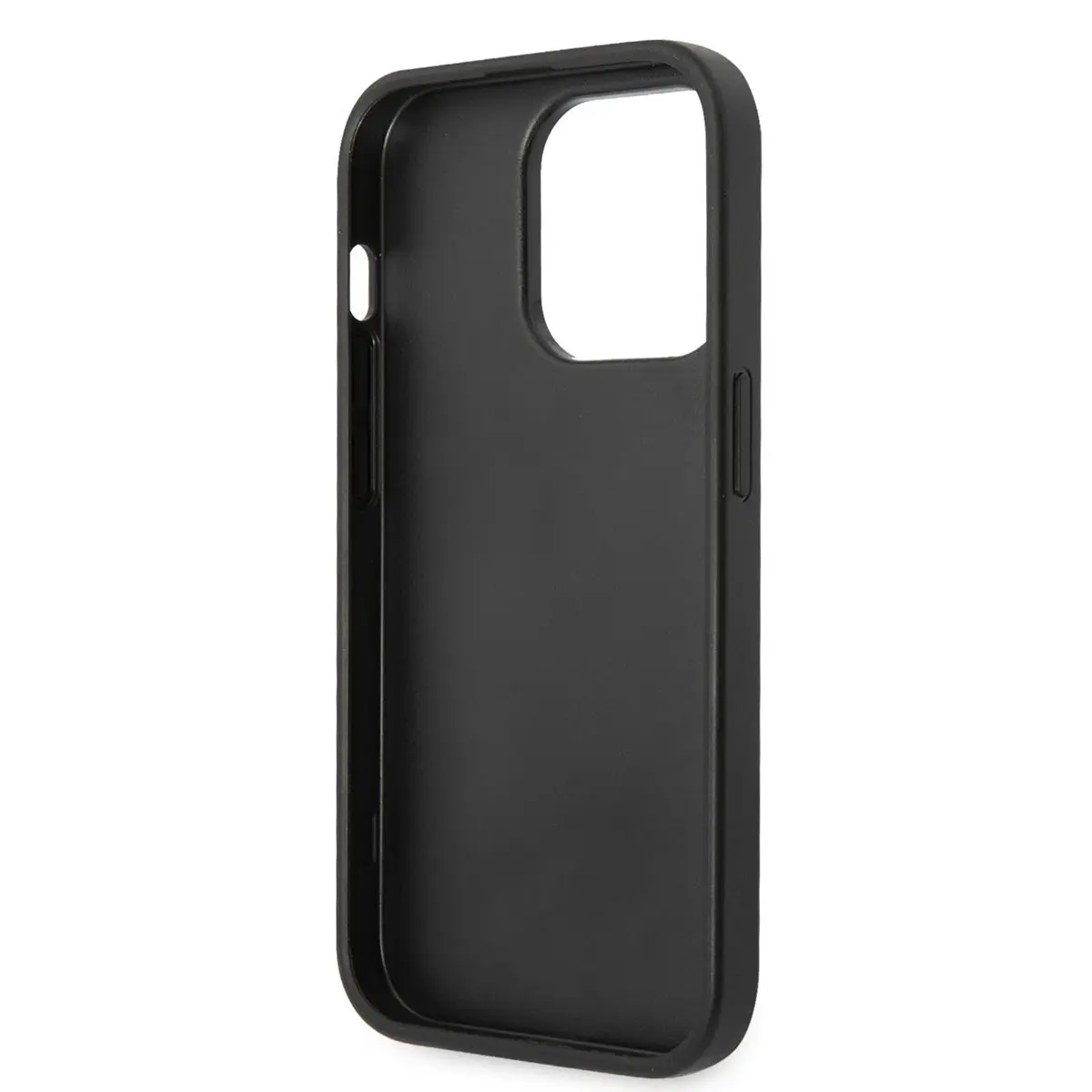 iPhone 14 Pro PU Deri Çizgili Kılıf - Ferrari Lisanslı