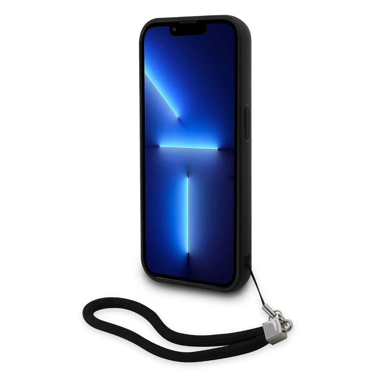 iPhone 14 Pro El Askılı Hareketli Pullu Kılıf - Karl Lagerfeld