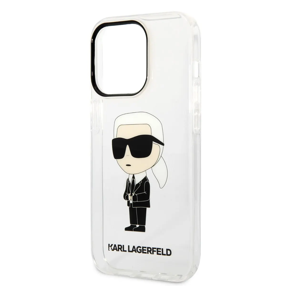 iPhone 14 Pro Şeffaf Kılıf, İkonik Karl Dizayn - Karl Lagerfeld