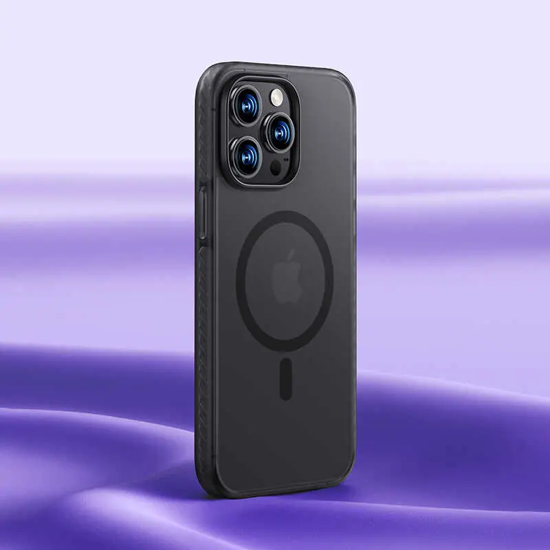 iPhone 14 Pro Mat Arka Yüzeyli Airbag Köşeli Kılıf - Benks Icesand
