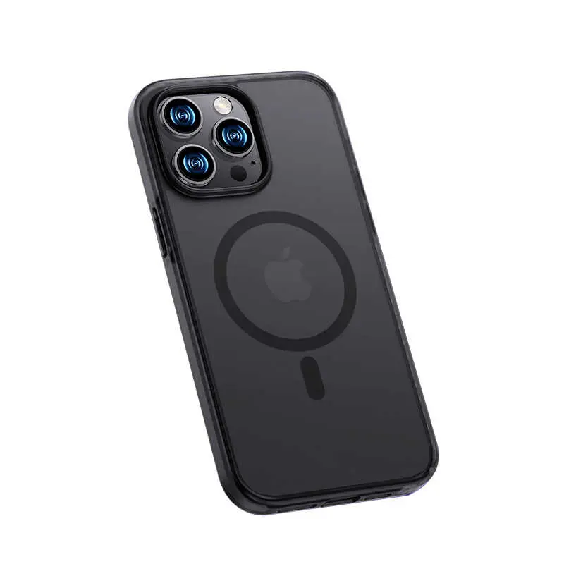 iPhone 14 Pro Mat Arka Yüzeyli Airbag Köşeli Kılıf - Benks Icesand