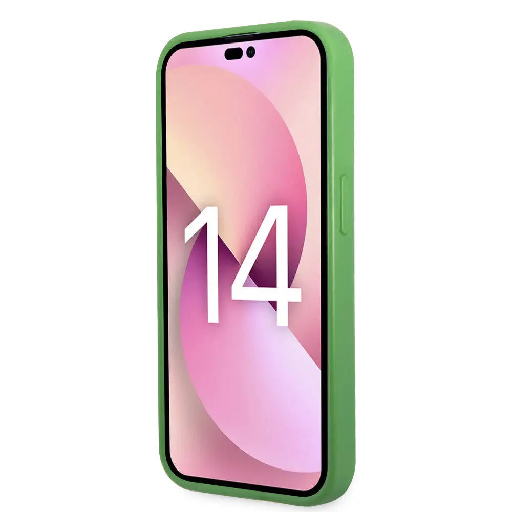 iPhone 14 Pro PU Pike Desenli Lisanslı Kılıf - Lacoste