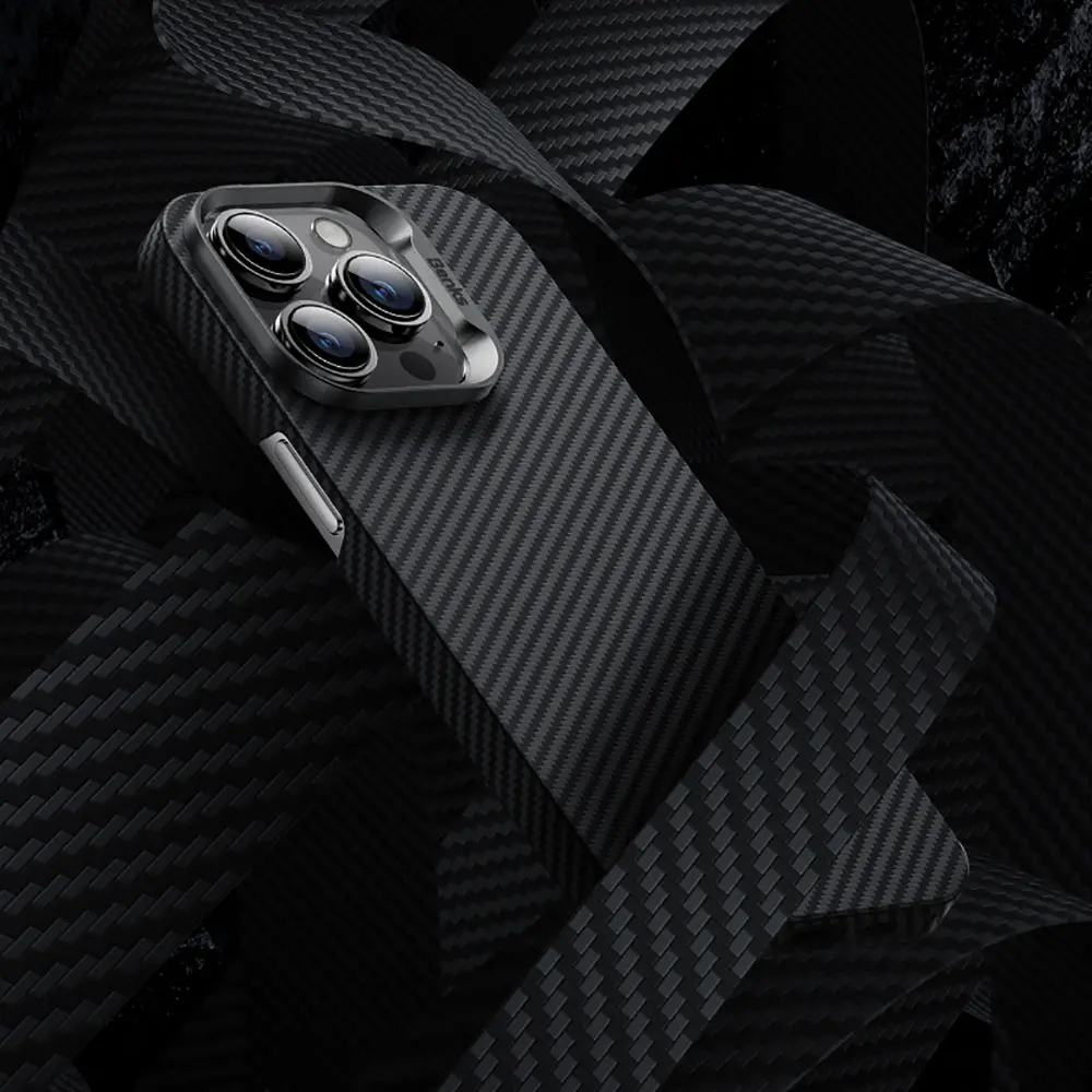 iPhone 14 Pro MagSafe Uyumlu Kevlar Kılıf - Benks 600D Essential