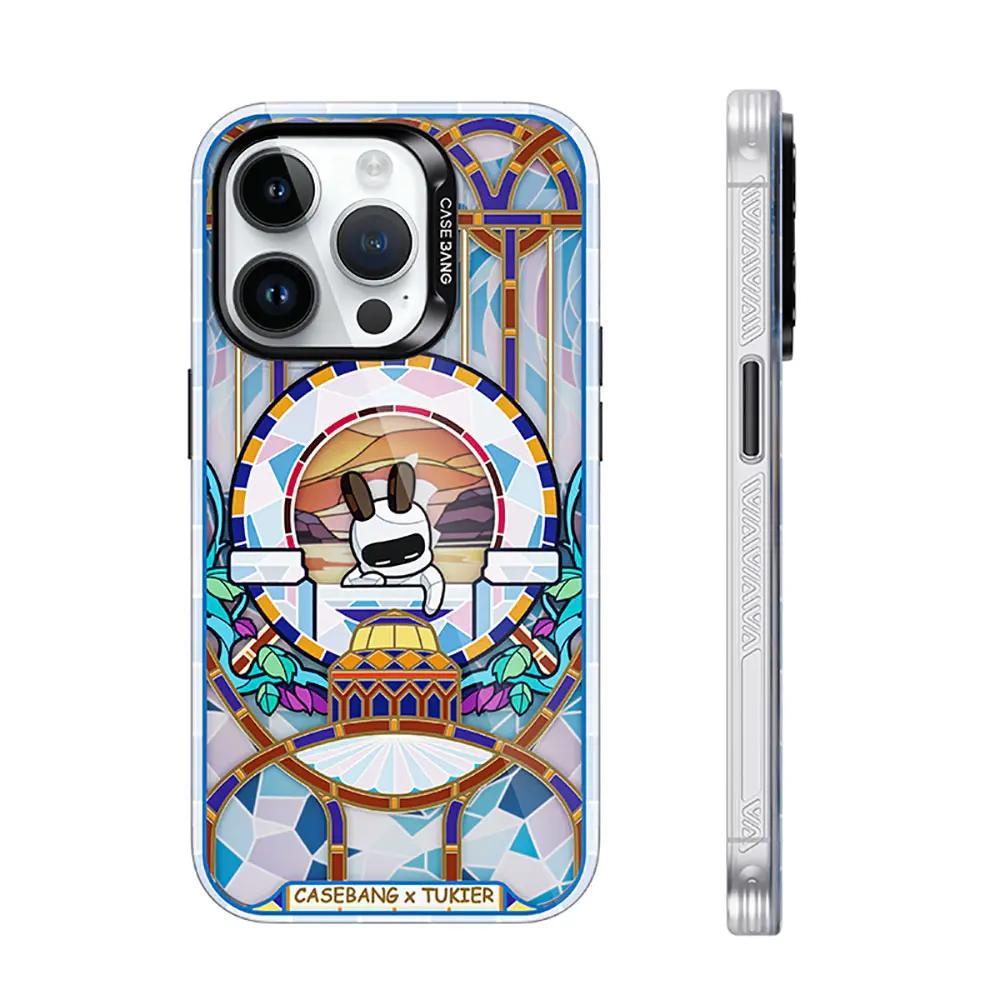 iPhone 14 Pro MagSafe Uyumlu Desenli Kılıf - Benks Casebang