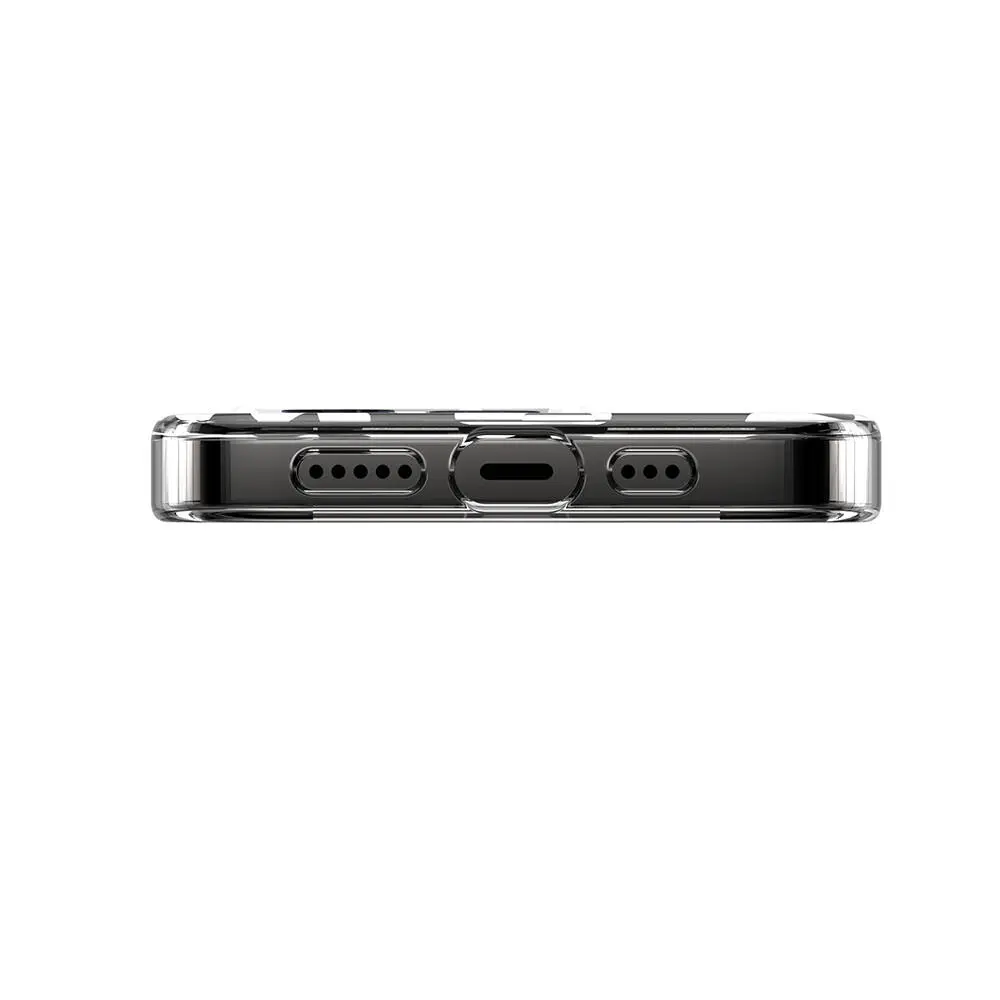 iPhone 14 Pro MagSafe Uyumlu Çift IMD Baskılı Kılıf - Switcheasy Artist-M Fleur