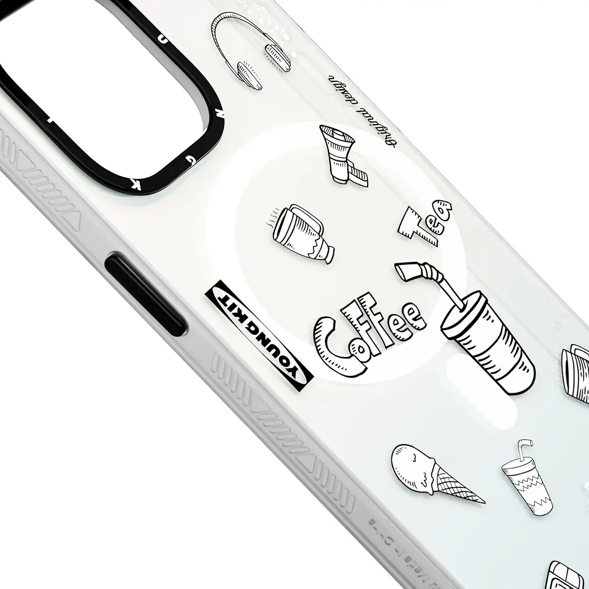 iPhone 14 Pro MagSafe Uyumlu Desenli Kılıf - Youngkit Plaything